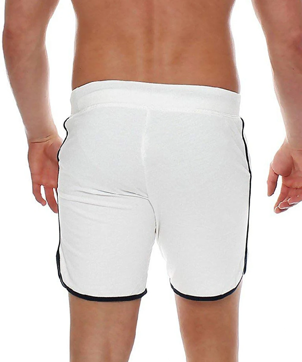 Для мужчин Slim Fit спортивный костюм скинни бега впитывает пот и шорты