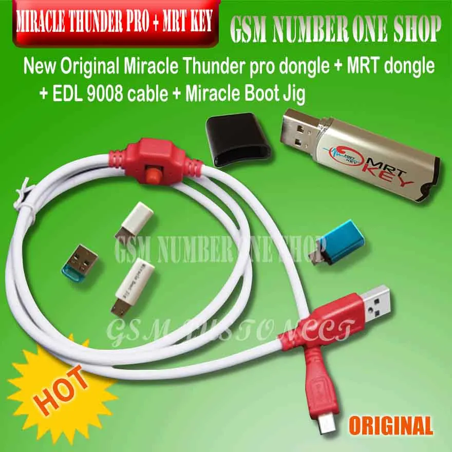 miracle thunder cable + thunde pro dongle MRT KEY DONGLE jig | Мобильные телефоны и аксессуары