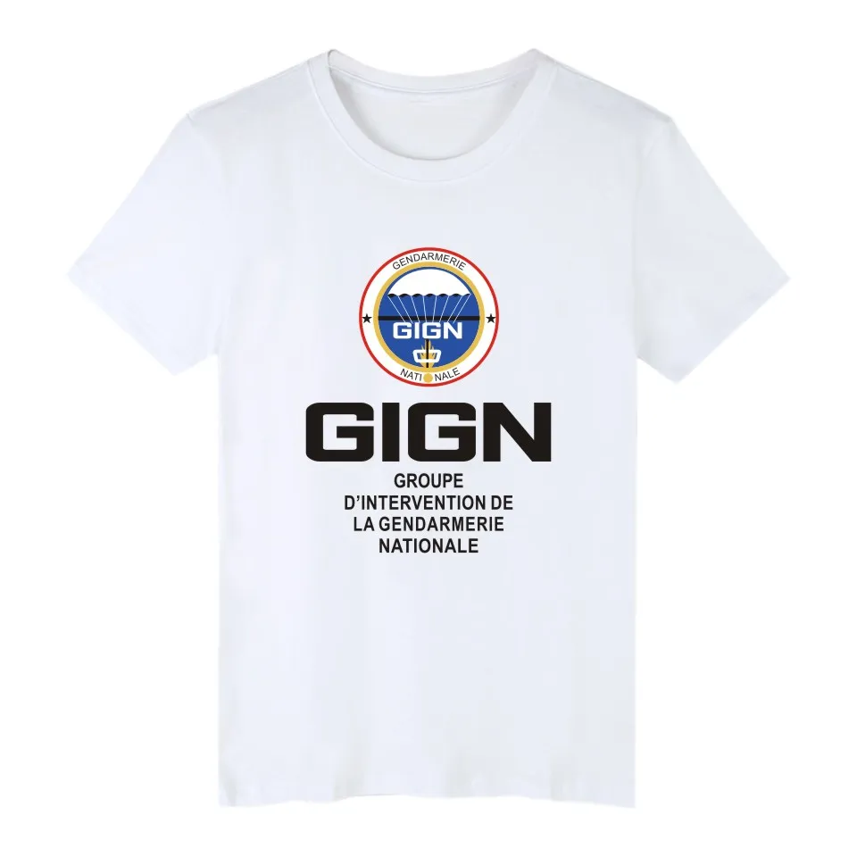 Футболка GIGN Мужская/Женская хлопковая с коротким рукавом модная повседневная