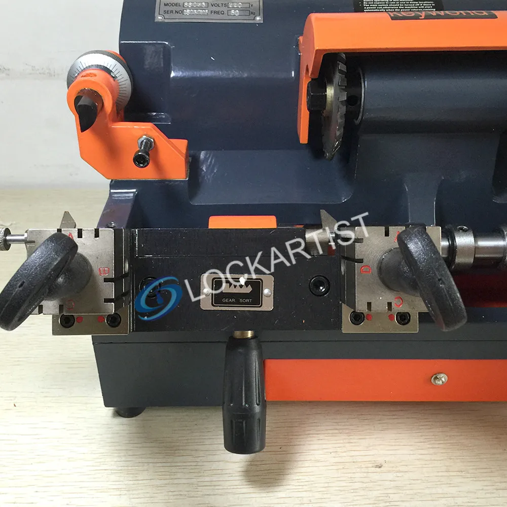 Lockartist Keyworld Многофункциональный S60G3 ключ дубликатор машина двойная головка для Креста& плоский ключ& автомобиль складной ключ
