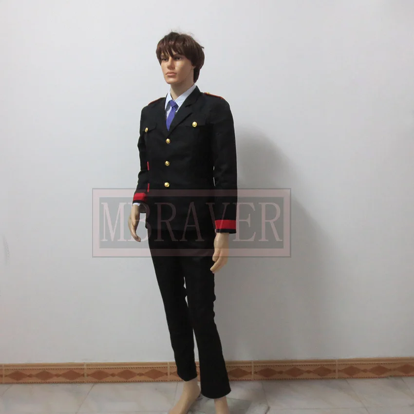Костюм для косплея Noragami Kazuma черная Униформа на заказ все размеры|cosplay costume|black
