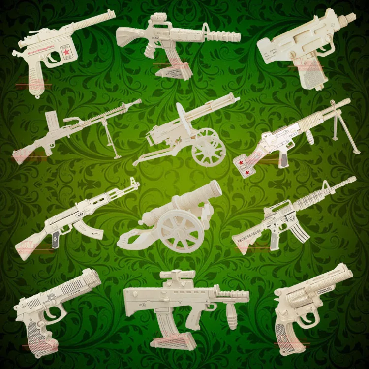 Деревянная 3D модель для строительства игрушечная деревянная головоломка ручная