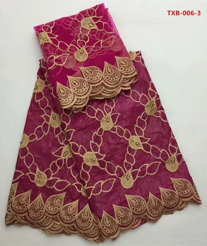 Getzner Brocade Базен Riche в белый и черный 5 ярдов соответствует 2 Африки Тюль Кружева для