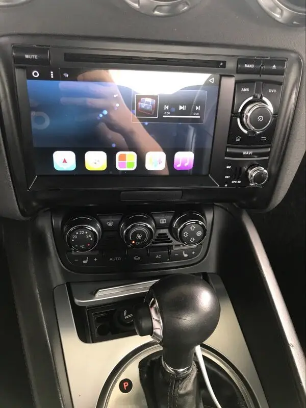 Android 8.1 Octa Core 2 Din GPS Navi 7" IPS Car DVD Player for Audi TT 2006-2012 with Bluetooth/RDS/Radio/3G/WIFI/Canbus/USB/SD |