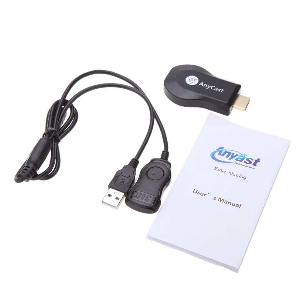 

M2 Plus Mini Wi-Fi Display Dongle Receiver 1080P Airmirror DLNA Airplay Miracast Easy Sharing HDMI Port for HDTV Smart Phones