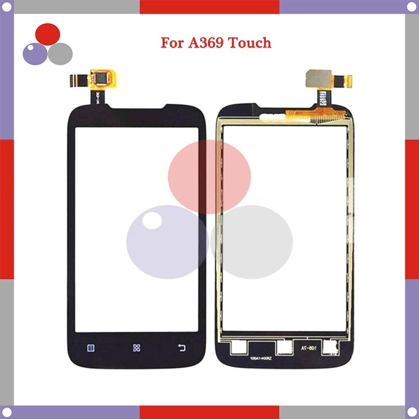 Сенсорный экран для Lenovo A369 A369i A 369 369i сенсорный дигитайзер внешнее стекло