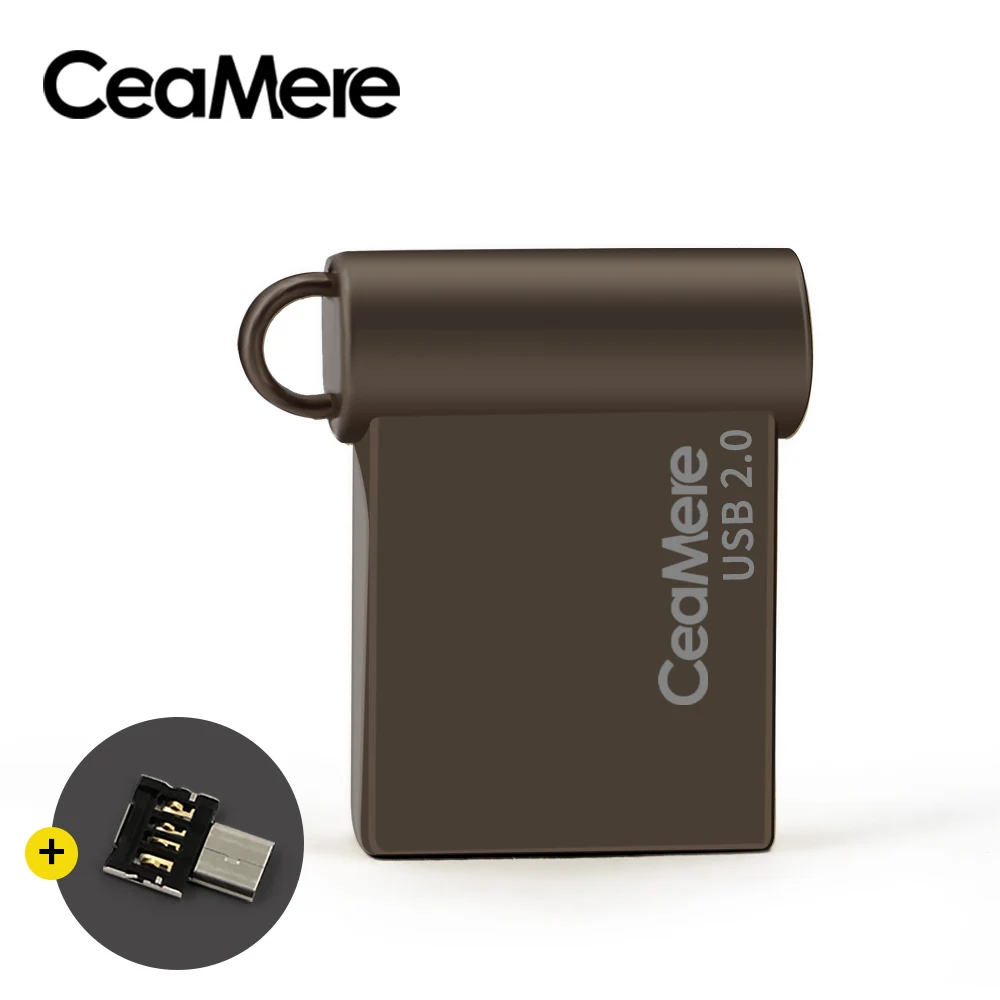 Ceamere CD06 USB флешка 4 ГБ/8 ГБ/16 ГБ/32 ГБ/64 Гб Флешка флеш-диск 2 0 карта памяти диск 1 |