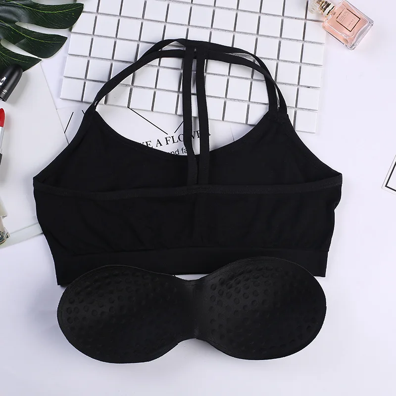 MAXMESSY Sexy Sports Bra for Women Running Fitness Athletic Vest Popular Hollow Out Yoga Top Sportwear Push Up Underwear B017 | Спорт и