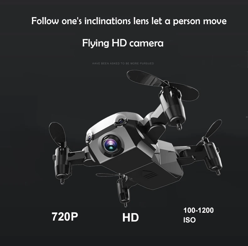 LYZRC мини-Дрон с камерой HD складной Wi-Fi FPV RC Квадрокоптер Безголовый режим удержания высоты Микро Карманный селфи Дрон