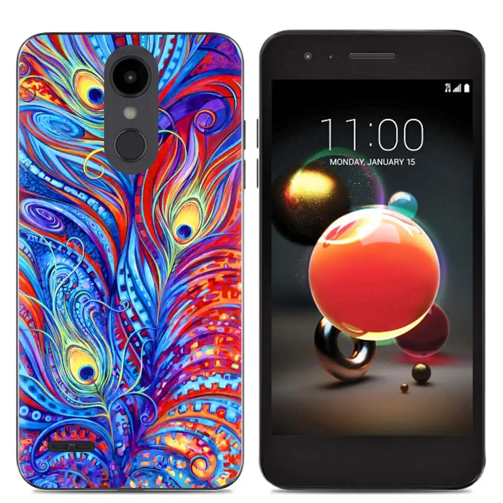 16 Новое поступление, чехол для телефона LG Aristo 2, 5 дюймов, модный дизайн, художественный Рисунок, ТПУ, мягкий чехол, силиконовый чехол - Цвет: 16