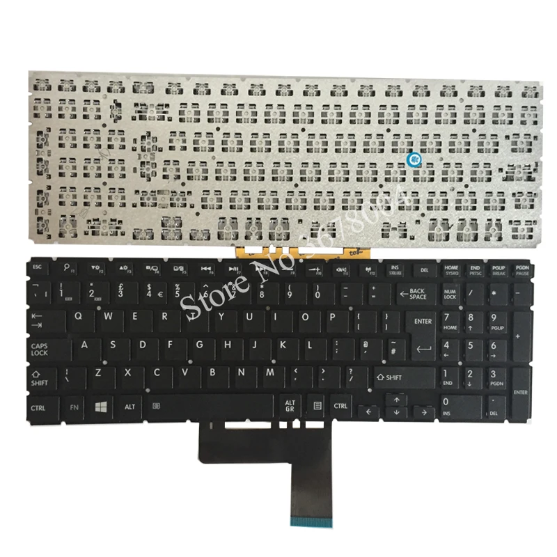 

New UK for Toshiba Satellite L50-B L55-B S50-B L55DT-B S55-B UK black laptop Keyboard