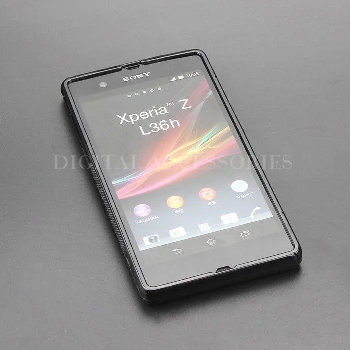 Силиконовый чехол для Sony Xperia Z L36h C6602 C6603 8 цветов S Line тонкий мягкий