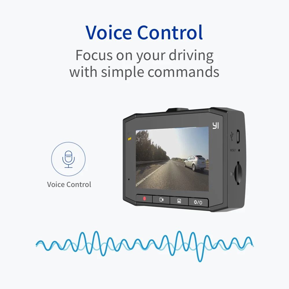Автомобильный видеорегистратор YI Ultra Dash Camera Разрешение 2.7K Технология обработки