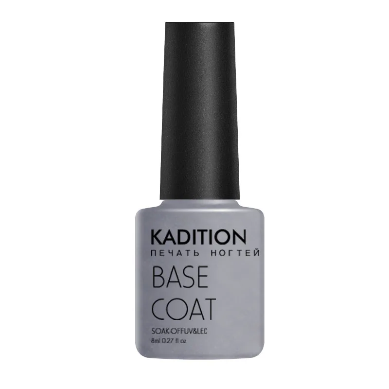 basecoat KADITION гель лак для ногтей Блестящий Платиновый лак для ногтей поли гель лак УФ цвета верхняя основа пальто праймер для набора гибридных лаков - Цвет: basecoat