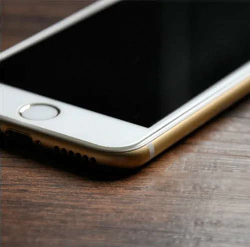 3D Защитная пленка для экрана с полным покрытием iphone 6 6s 7 8 черно-белое закаленное