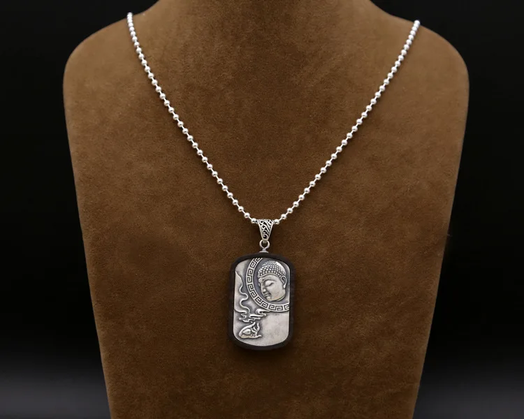 Женская серебряная буддистская драгоценность A2395|jewelry pendant|buddha pendantsilver buddha pendant |