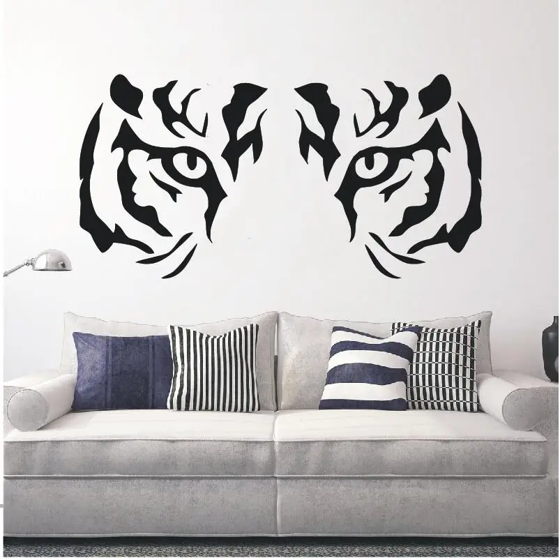 YOYOYU Art Home Decor тигра с животным хищником Наклейка на стену Виниловая наклейка для