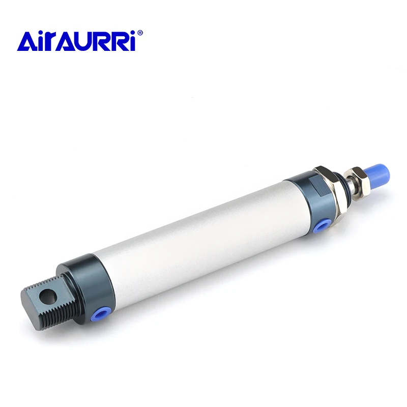 Воздушный цилиндр двойного действия из алюминиевого сплава бесплатная доставка