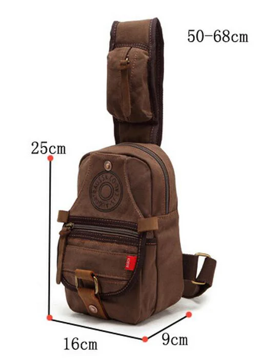 LONMMY Многофункциональный Crossbody сумки Для мужчин зарядка через usb груди пакет