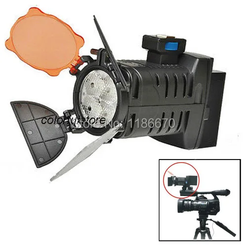 Pro 5005 4 световых шариков Светодиодная лампа для видеосъемки 5500 K-6500 K Canon Nikon Pentax Sanyo