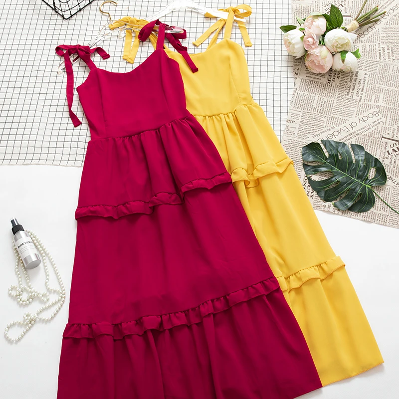 SKOONHEID рукавов хлопок льняное платье Для женщин линии Платье с хлястиками летние