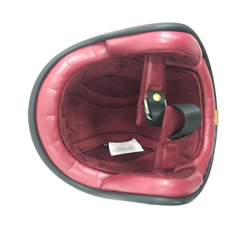 Мотоциклетный шлем с открытым лицом винтажный в стиле ретро|open face motorcycle helmet|motorcycle