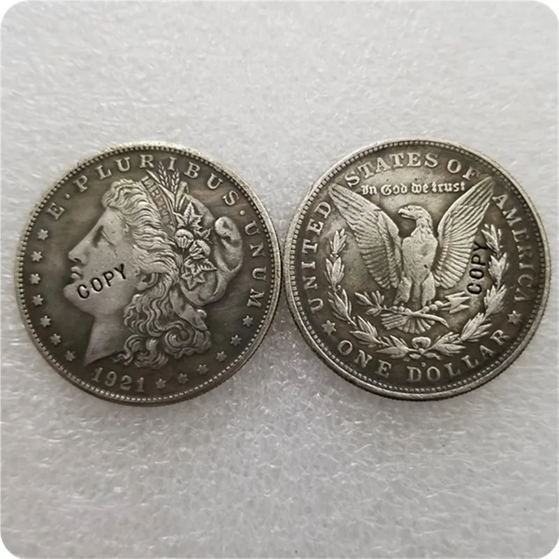 США 1921 P D S моргановские монеты копия памятных монет медаль коллекционные