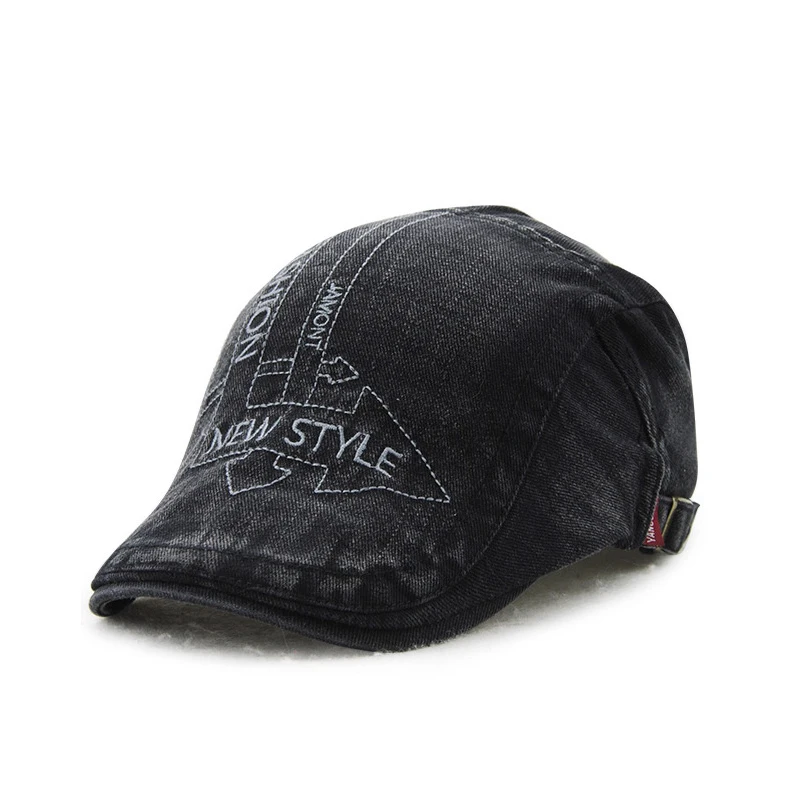 2017 Ретро береты для мужчин и женщин лето осень Козырьки шапки случайные хлопка