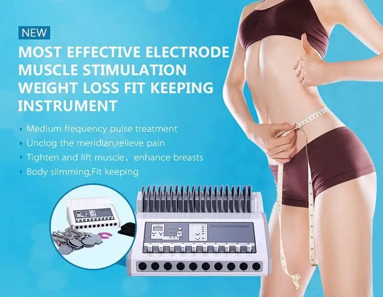 Бесплатная доставка русский волновой электрический стимулятор мышц устройство