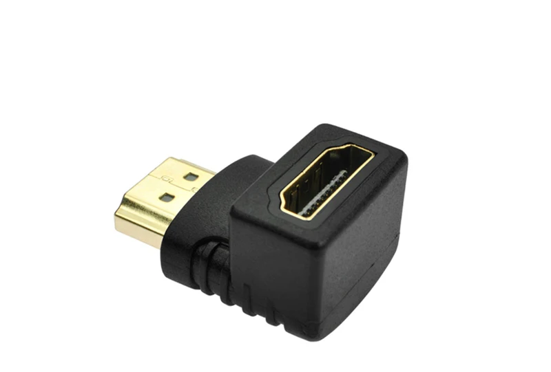 Jckel HDMI Мужской к HDMI Женский Кабель адаптер, преобразователь, удлинитель Угол 90 градусов для 1080P HDTV PC ноутбук HDMI конвертер адаптер