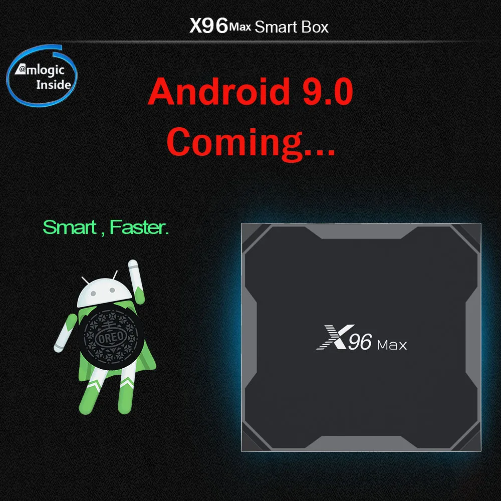 X96 Max Smart tv box Android 9,0 2,4G/5G Wifi Bluetooth 4,0 S905X2 Четырехъядерный 4K Netflix плеер X96max телеприставка