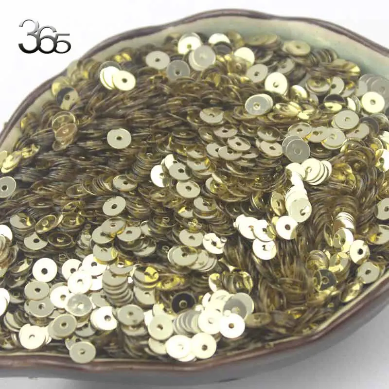 Бесплатная доставка 10000 шт. 4 мм оптовая продажа блестящие золотистые аксессуары