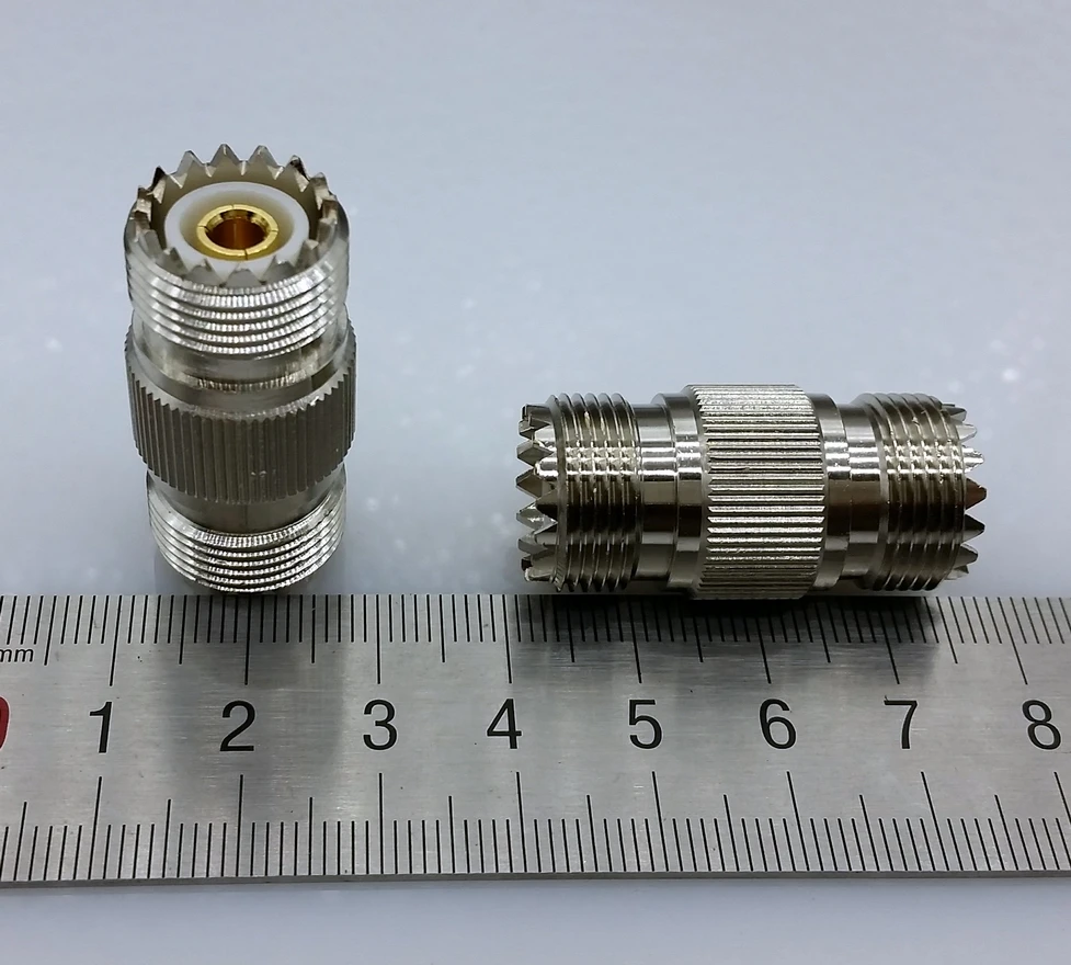 M Тип SL16 SO-239 UHF Женский к Разъем RF коаксиальный Прямой разъем адаптер 1 шт . |