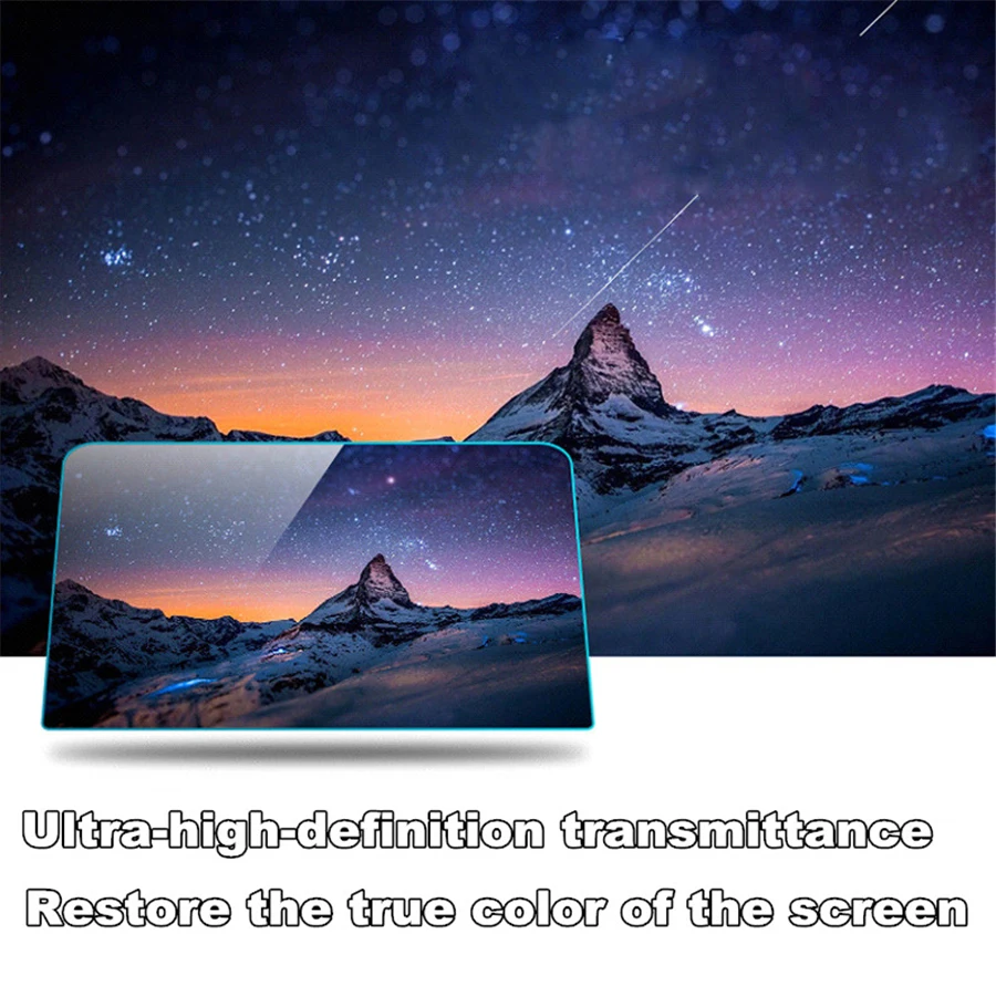 

9H Tempered Glass Screen Protector Film car stickers for 10.1 Inch Car Radio car DVD GPS Navigation