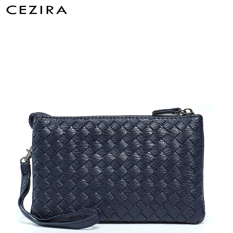 CEZIRA, маленькие сумки, женская сумка через плечо, для девушек, веганские, ручной работы, тканые кошельки и сумки, поясные, мульти молнии, длинный ремень, кошелек, клатчи