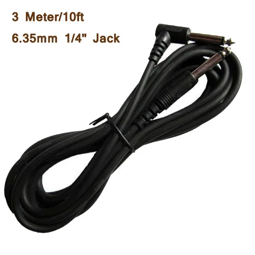 Кабель для электрогитары бас-гитары инструменты усилитель соединительный