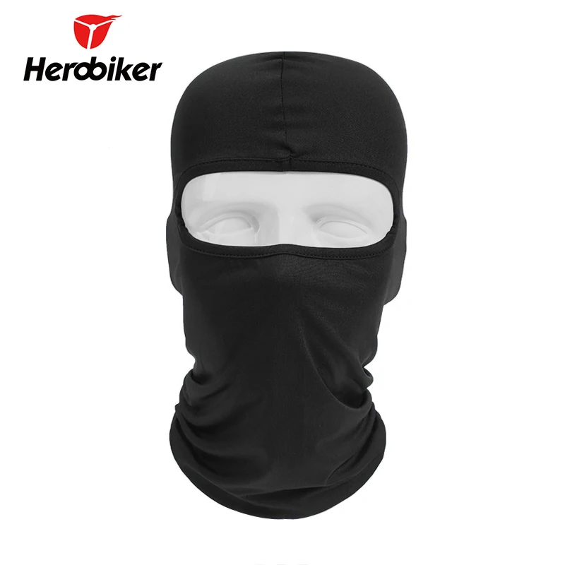 HEROBIKER Балаклава, мотоциклетная маска для лица, летняя дышащая маска на все лицо, защита от солнца, шлем, шапка, шапка, маска на все лицо