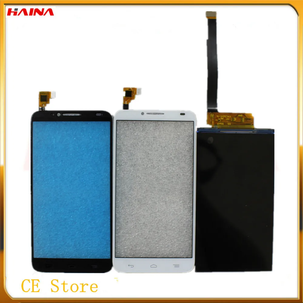 OGS touch для Alcatel One Touch Idol 2 6037 6037Y 6037K OT6037 LCD + = ЖК-дисплей кодирующий преобразователь