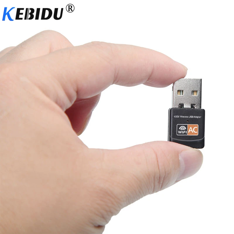 kebidu Wireless 600Mbps USB wifi Adapter Network Card 2.4GHz 5GHz WiFi Antenna PC Computer Receiver Dual Band 802.11b/n/g/ac | Компьютеры