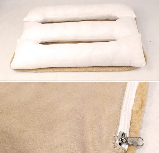 Роскошная кровать для больших собак Съемная моющаяся из берберского флиса 100%