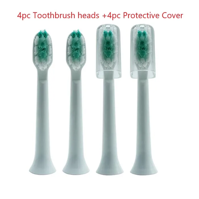 4 шт./упак. сменные насадки для зубных щеток Philips Sonicare чувствительные HX6084 щетки