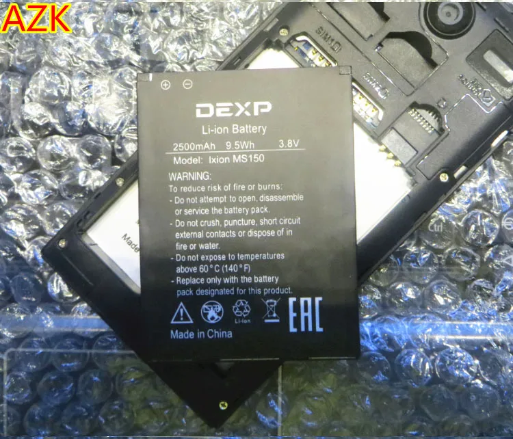 АЗК 100% Новый 2500 мА/ч IXION MS150 Батарея для DEXP планер мобильный телефон Батарея|battery
