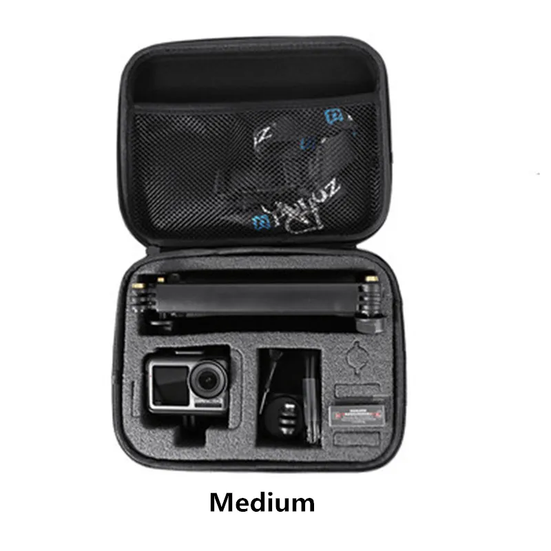 Для Gopro Портативная сумка для хранения сумка для DJI OSMO Action GoPro Hero 7 6 5 4 3 YI 4 K Sjcam аксессуары для экшн-камеры - Цвет: Only M Storage Bag