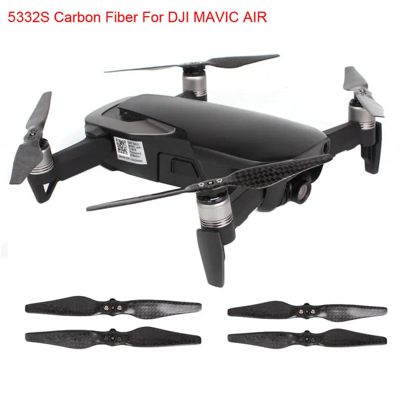2 пары для DJI Mavic воздушный пропеллер 5332S углеродное волокно CF 5332 Drone Props Air
