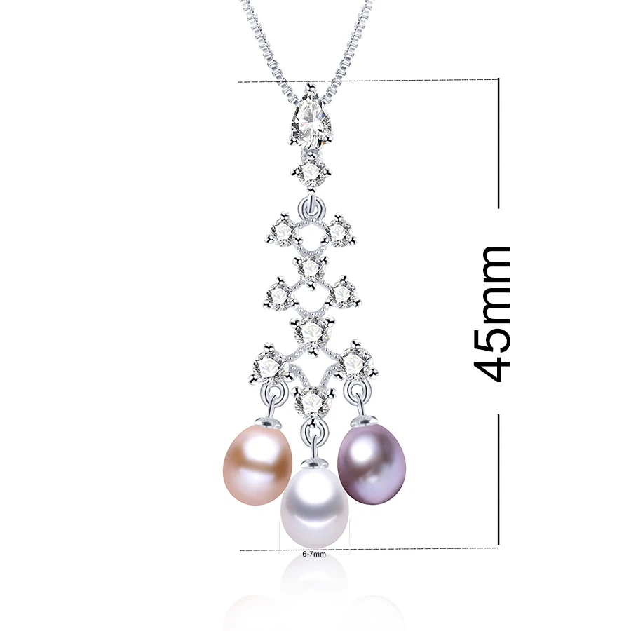 VEAMOR классическое ожерелье серебро 925 пробы ювелирное изделие высокое качество 100%