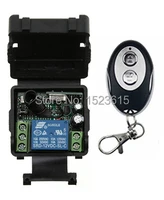 new dc12v 1ch 10a receiver ellipse shape transmitter rf wireless remote switch momenrary toggle latched adjustable