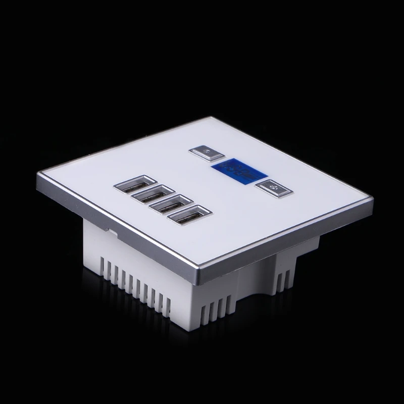 220V 4A 86 type 4 usb порты настенная розетка адаптер зарядное устройство Панель L15