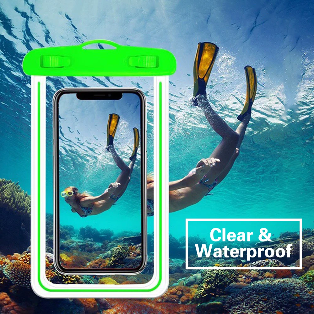 FLOVEME Водонепроницаемый чехол для телефона iPhone 7 8 Plus XR X Плавание сумка samsung S10 huawei P20