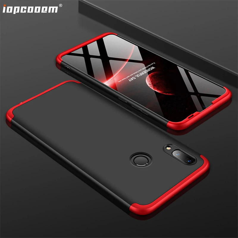 

For Huawei P Smart 2019 Case GKK 3 in 1 Business Comprehensive protection Phone Back Cover For Huawei P Smart Coque
