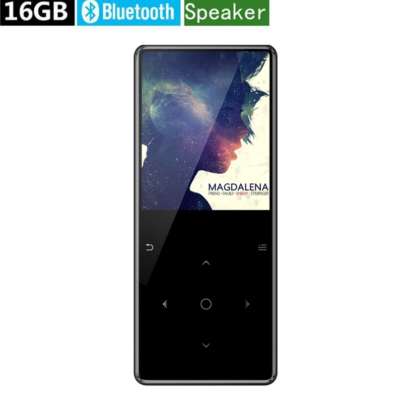 Новый 8 ГБ/16 ГБ Bluetooth MP3 музыкальный плеер с динамиком сенсорный ключ без потерь HIFI
